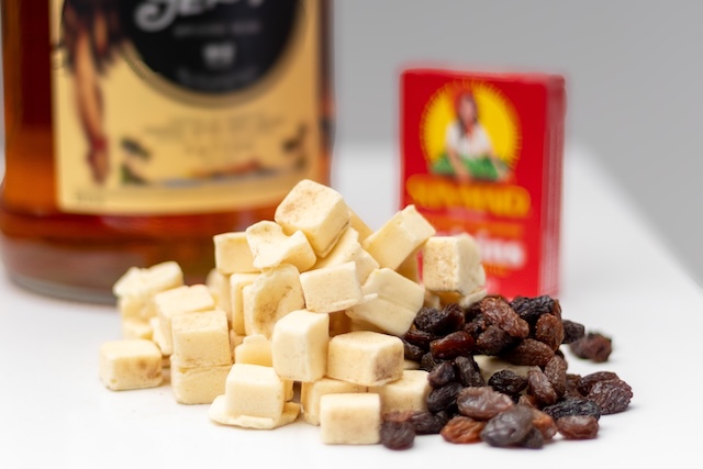 Rum Raisin Fudge