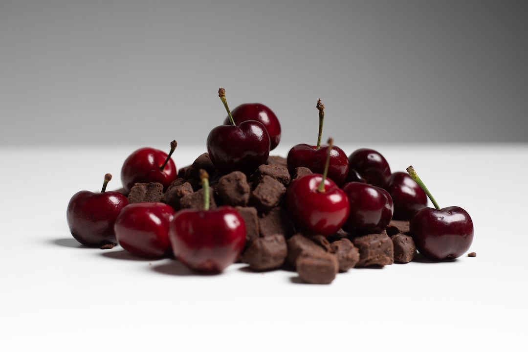 Very Cherry Dark Chocolate Fudge